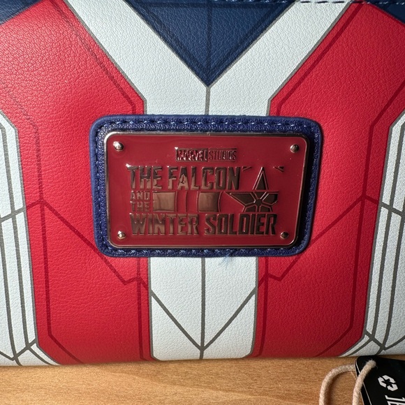 Avengers- The Falcon and the Winter Soldier- Loungefly Wallet - Picture 3 of 6
